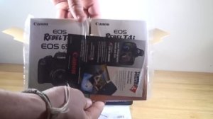 Unboxing Nueva Camara Cannon t4i