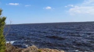 На озере Стречно.