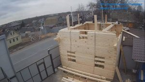 Дом из бруса 6х6 по проекту "КОЛТУШИ"