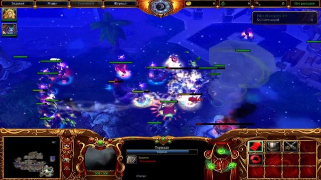 #12 Песнь льда и пламени / Warcraft 3 Rise of the Lich King Reanimated прохождение смотреть онлайн