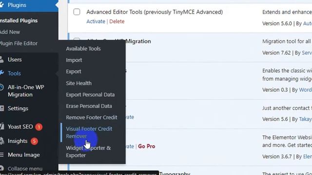 How To Import and Export Widgets in WordPress