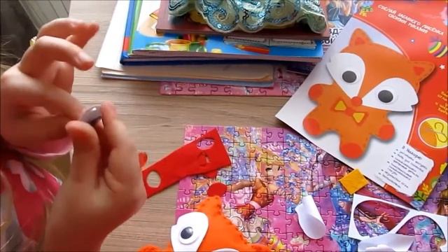 ВЛОГ: Катя шьет из фетра забавного лисенка. смотреть онлайн