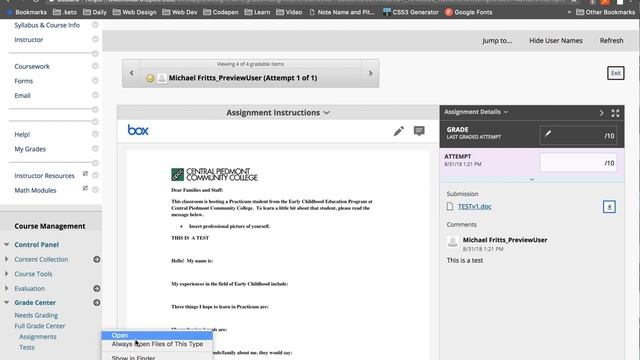 Blackboard Feedback Error смотреть онлайн