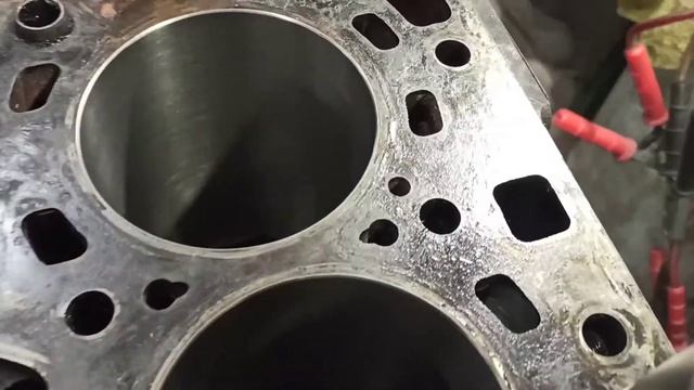 Расточка блока цилиндров  KIA