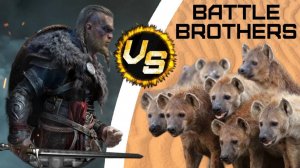 Битва против 20 бешенных гиен. Гайд для новичков и тонкости игры. Battle Brothers.