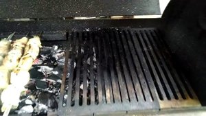 Мангал барбекю из газового баллона своими руками