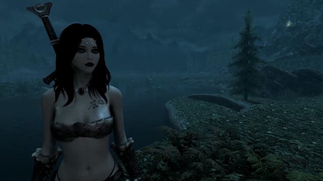 Skyrim SE Amélia dans la forêt смотреть онлайн