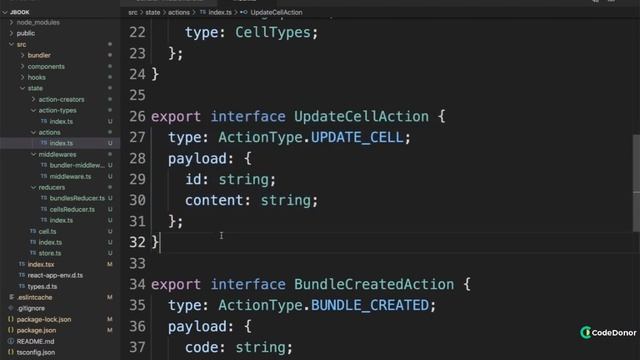 230. Filtering Action Types  | React with Typescript #react #typescript