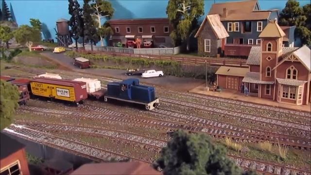 Troll Mountain Railway Model Railroad GE 44 T смотреть онлайн