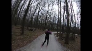 Катаем на лыжах в апреле