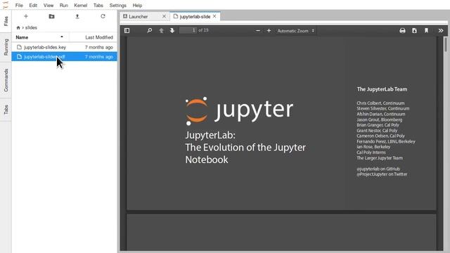 JupyterLab PDF rendering смотреть онлайн