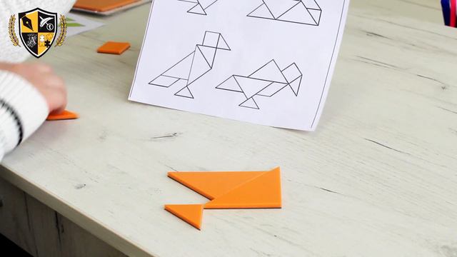 Танграм. Развивающие игрушки для детей.