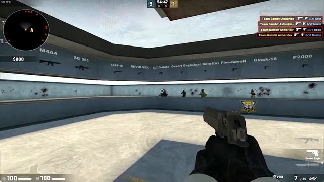 КАК НАУЧИТЬСЯ СТРЕЛЯТЬ С ДИГЛА В CS:GO
