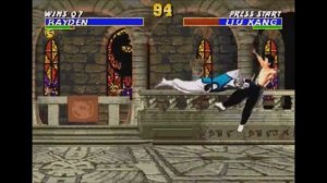 Ultimate Mortal Kombat Trilogy (Genesis) - Longplay as MKII/MKT Raiden