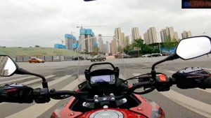 Ride on Road Honda 400X 2021 no music