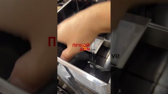 Чугунная банная печь с нержавеющей закрытой каменкой в наличии #печнойдомlive #батайск #ростовнадон