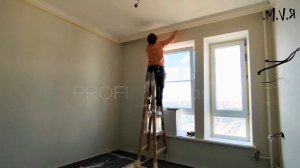 Ускорить процесс работы, может только умение ходить на стремянке