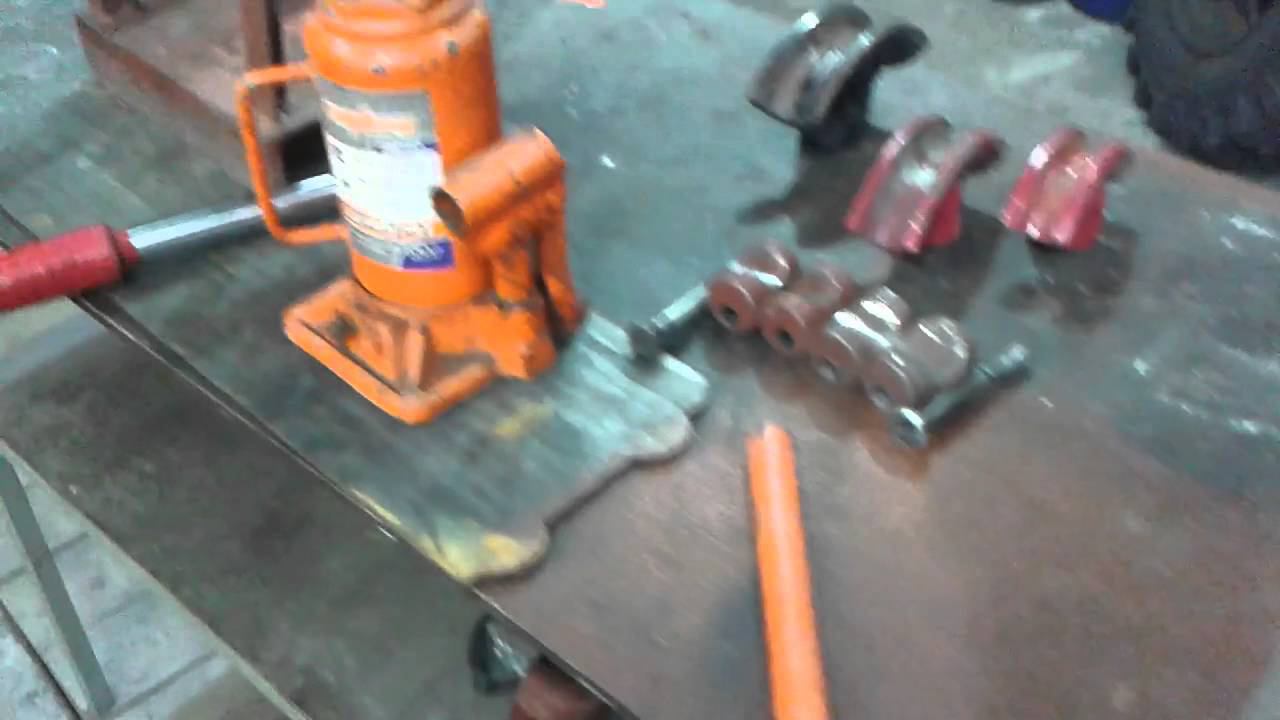 Трубогиб самодельный. смотреть онлайн