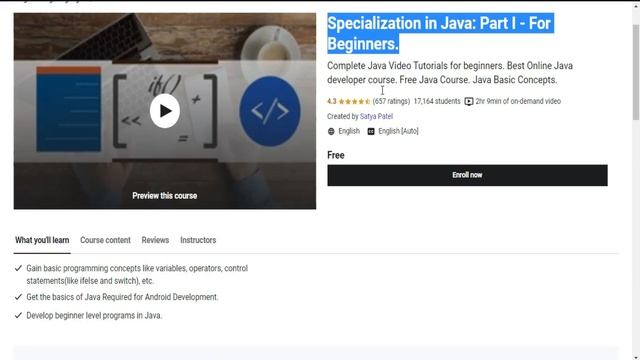 Java Free Courses 2022 | Java Courses | Java Free Full Courses | Java Programming Courses Free| Jav