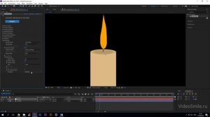 After Effects - Процедурное пламя при помощи Particular