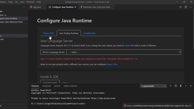 4 ▶ VISUAL STUDIO CODE 2021 | Resolviendo Errores de Compatibilidad 【JAVA & VS CODE】.