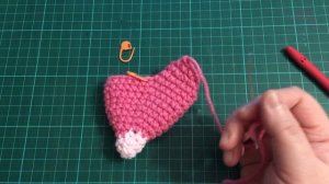 How to crochet a Luvdisc Pokémon Amigurumi Tutorial