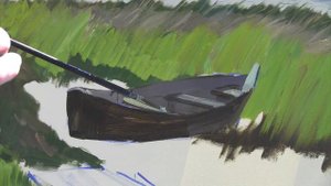 Художник Артем Пучков. Плещеево озеро.