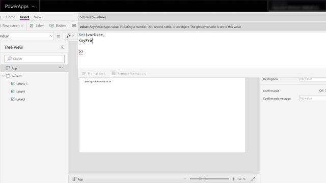 PowerApps User() function & Office365Users смотреть онлайн
