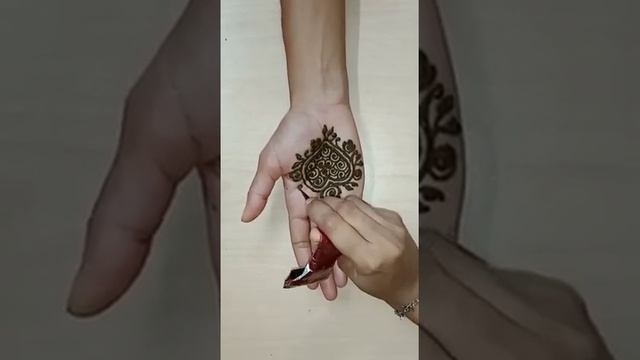 Trendy Heart ❤ Tiki Mehndi Design|Easy &Beautiful??