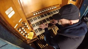 interstellar First Step Hans Zimmer soundtrack - church Organ piano cover epic