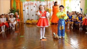 Песня  "Семечки".  ДОУ №7 "Теремок",  г.Шахтерск