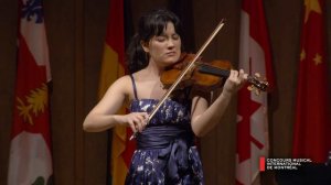 CMIM Violon 2023 - 1ère épreuve | First Round - Gabrielle Després