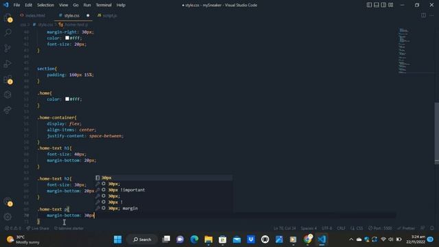 How to make a responsive website using html css js