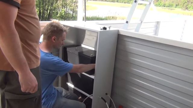 Солнечная электростанция для плавучего дома