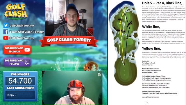Golf Clash tips, Walkthrough of the Textguides for the Holiday Hills Tournament - With RJ TV! смотреть онлайн