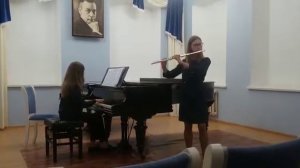 Гендель. Соната ми минор (1, 2 ч.)