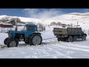 БИТВА | Грузавик ЗИЛ 131 vs Трактор Беларус МТЗ 82