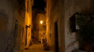 Scalea, Italy. Late evening stroll in the magical Centro Storico of Scalea. Calabria. July 11, 2021