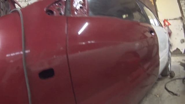 Кузовной ремонт. Лансер на боку. Продолжение. смотреть онлайн