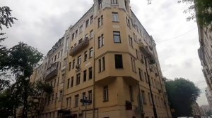 Прогулки по Москве. "Волоцкие дома" в Трехпрудном переулке  Дом Л. Гурченко.