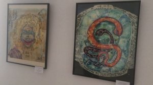 Выставка художников Владимира Шуктомова (Тоши) и Вадима Черных (Джона). Невидимая нить три.Киев 201