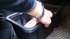 Шкода Кодиак. Ящик под сидением.