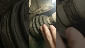 Залом пыльника шруса и экстренный ремонт.