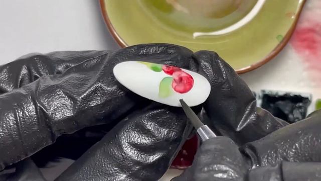 watercolor Nail Design | Summer Fruits Nail Art Series | Акварельный Дизайн Ногтей