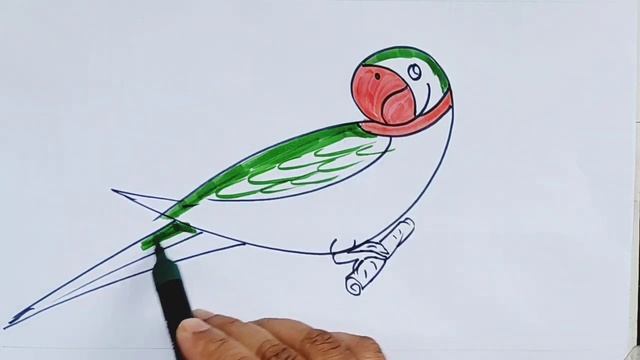 Как нарисовать ПОПУГАЯ из 9 смотреть онлайн