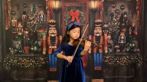 The Nutcracker Violin by Pyotr Illyich Tchaikovsky - Freya Chen, 4 years old.