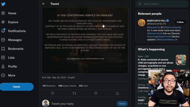 Square Enix Officially Shut Down Babylon's Fall Months After Failed Live Service's Disastrous Launc смотреть онлайн
