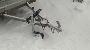 Сцепное устройство для мотоблока и прицепа