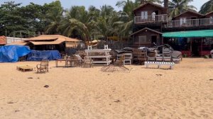 Гоа. Выселяемся из отеля. Обзор пляжа Патнем (Patnem Beach) ??