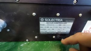 Контроллеры Solectria для электродвигателя - распродажа!